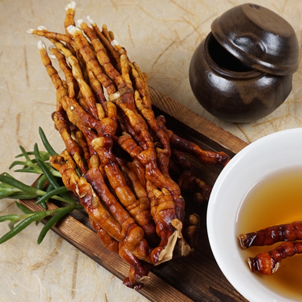 국내산 친환경인증 녹각영지버섯 70g